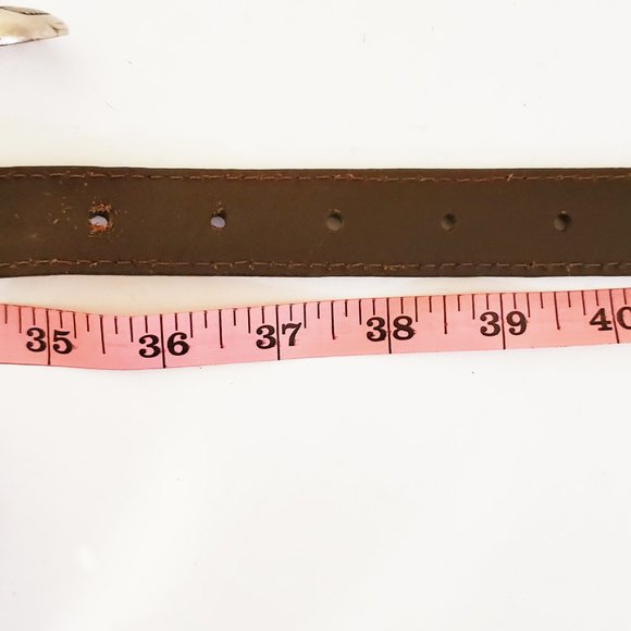 Fossil Vintage Braided Concho Belt - Picture 8 of 8